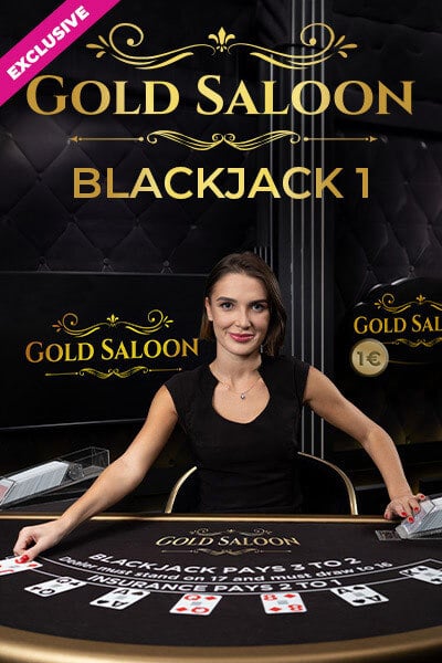 Gold Saloon Blackjack 1
